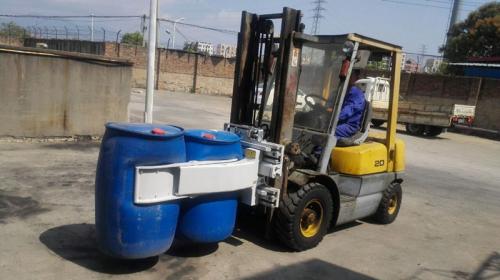 Forklift Drum Clamp Bi Drum Plastic